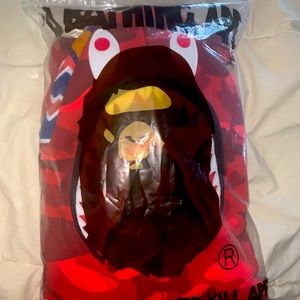 Bape Color Camo Shark Hoodie Full Zip Hoodie